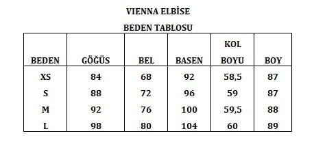 VIENNA UZUN KOLLU FIRFIRLI ELBİSE