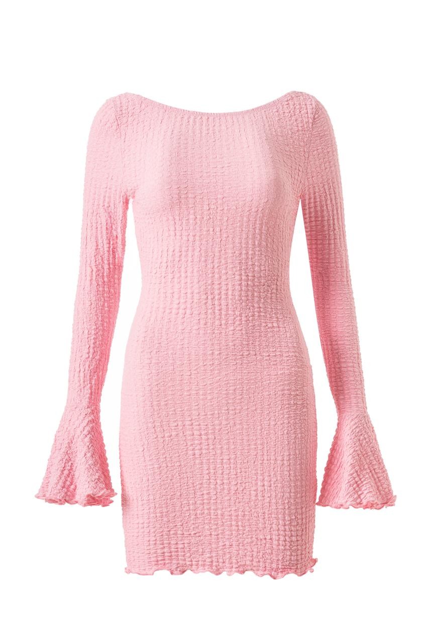 Fleur Dress Sırtı Açık Mini Elbise