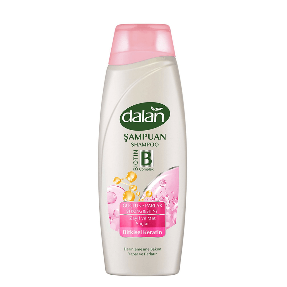 Dalan Güçlü ve Parlak Zayıf ve Mat Saçlar Şampuan 450 ml