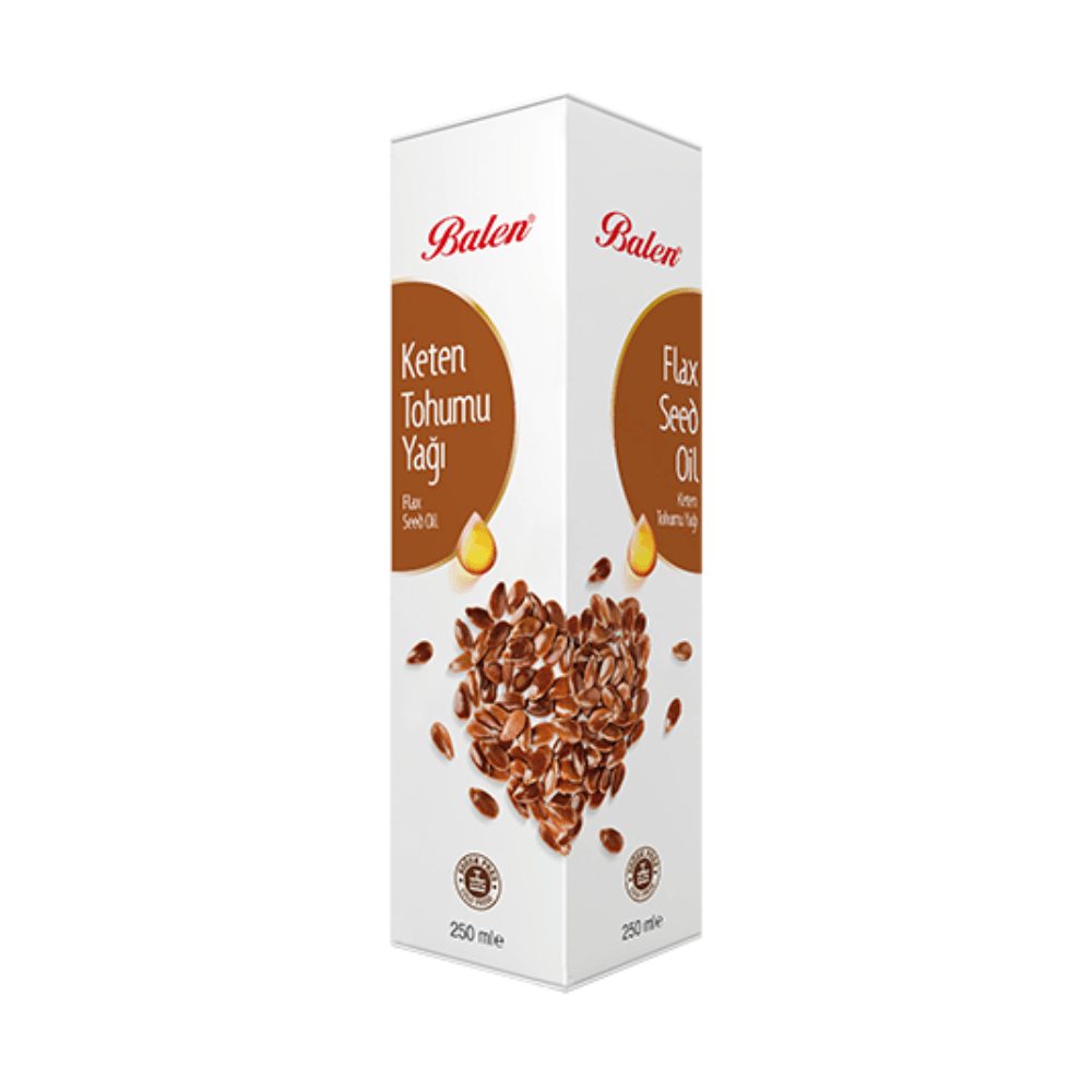 Balen Keten Tohumu Yağı (Soğuk Pres) 250 Ml
