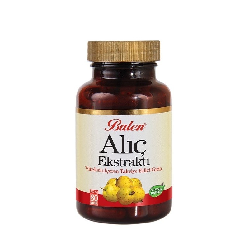 Balen Alıç Meyvesi Ekstraktı 375 mg 80 Kapsül