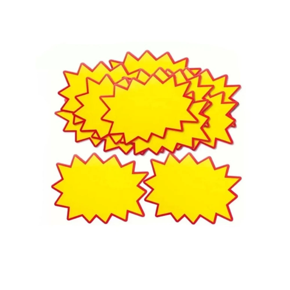 Eczane Sarı Yıldız Fiyat Etiketi 50'li