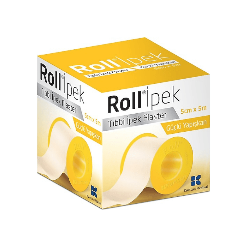 Roll İpek Flaster 5 cm x 5 m