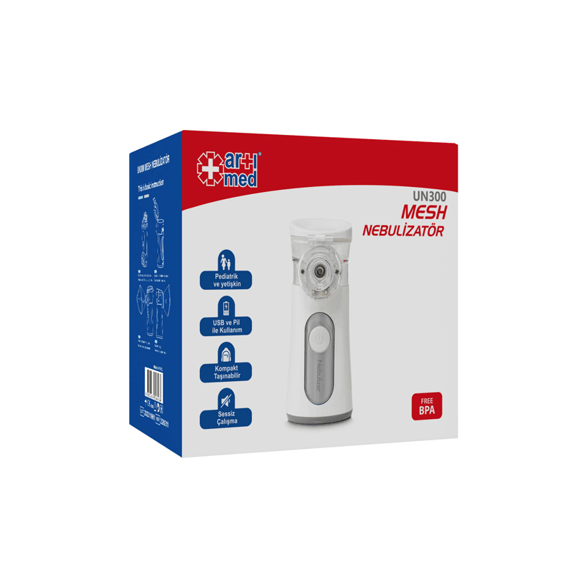 Artımed Mesh Taşınabilir Nebulizatör UN 300