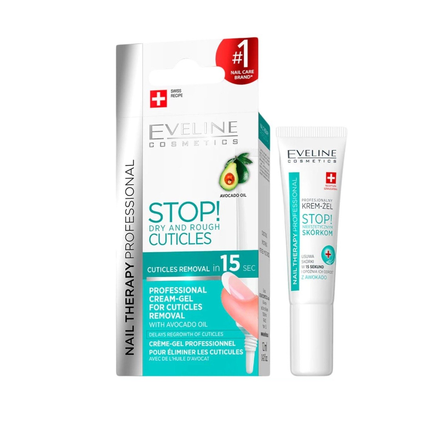 Eveline Kütikül Giderici Profesyonel Krem Jel 12 ml
