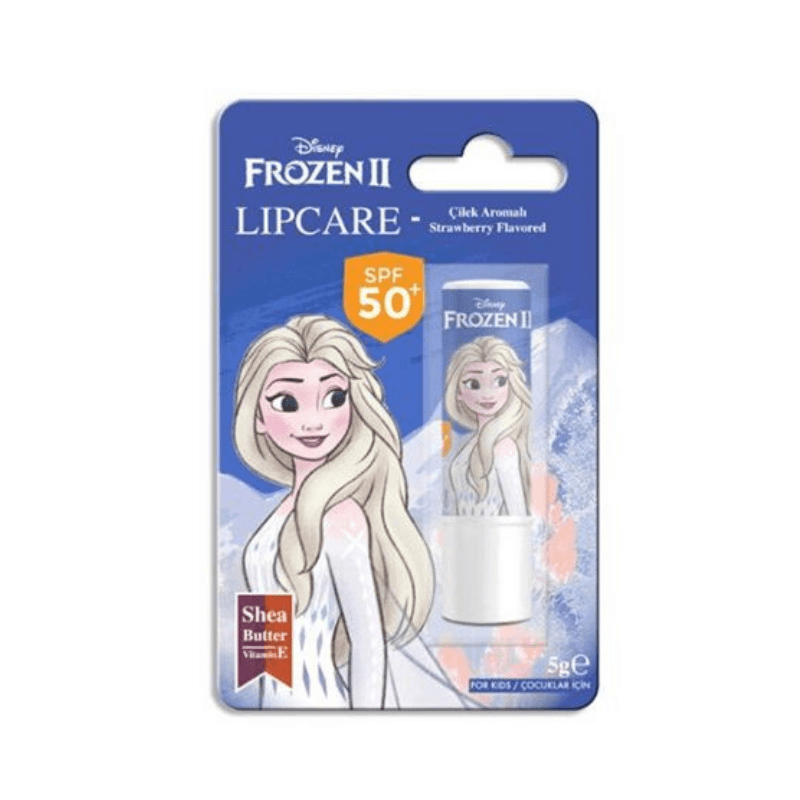 Disney Frozen II Dudak Koruyucu Lip Care SPF50 Çilek Aromalı 5 gr