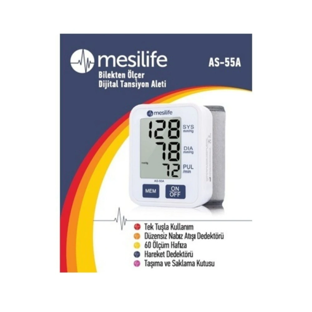Mesilife Bilekten Tansiyon Aleti AS-55A