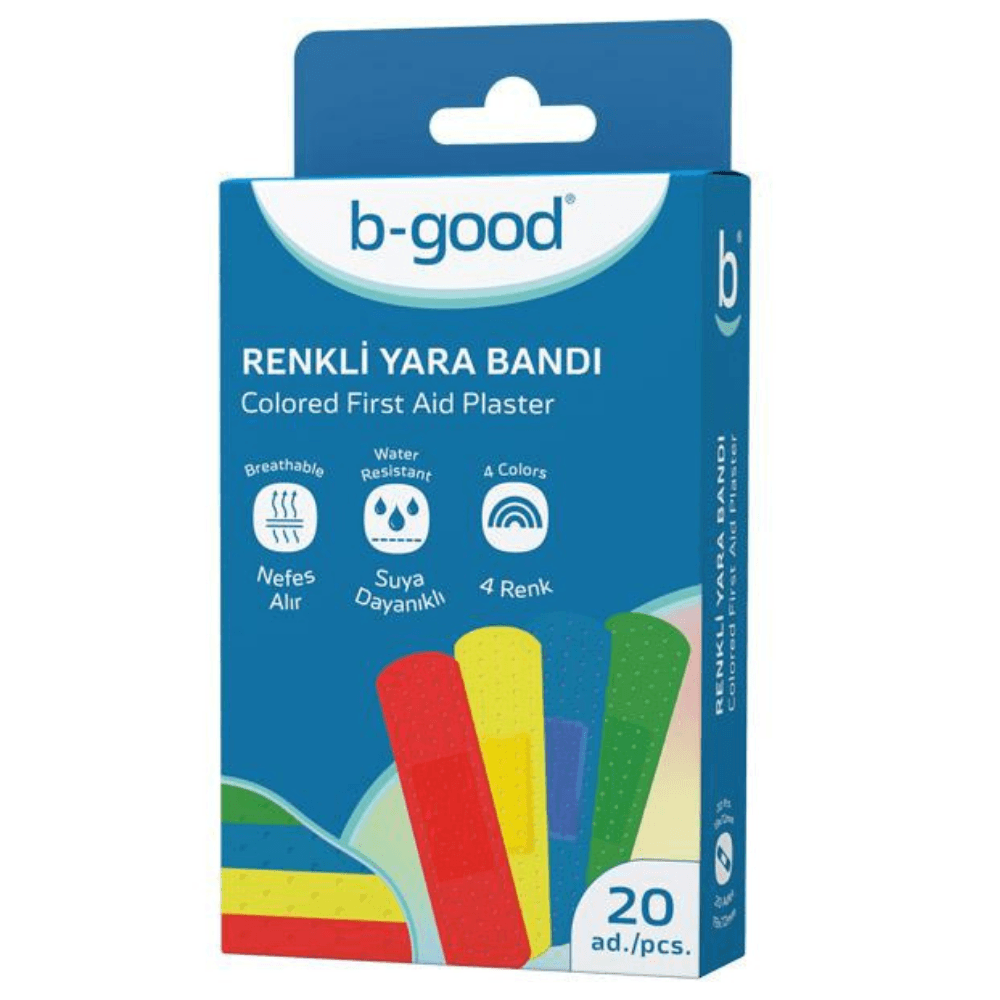 B-Good Yara Bandı Renkli 20'li