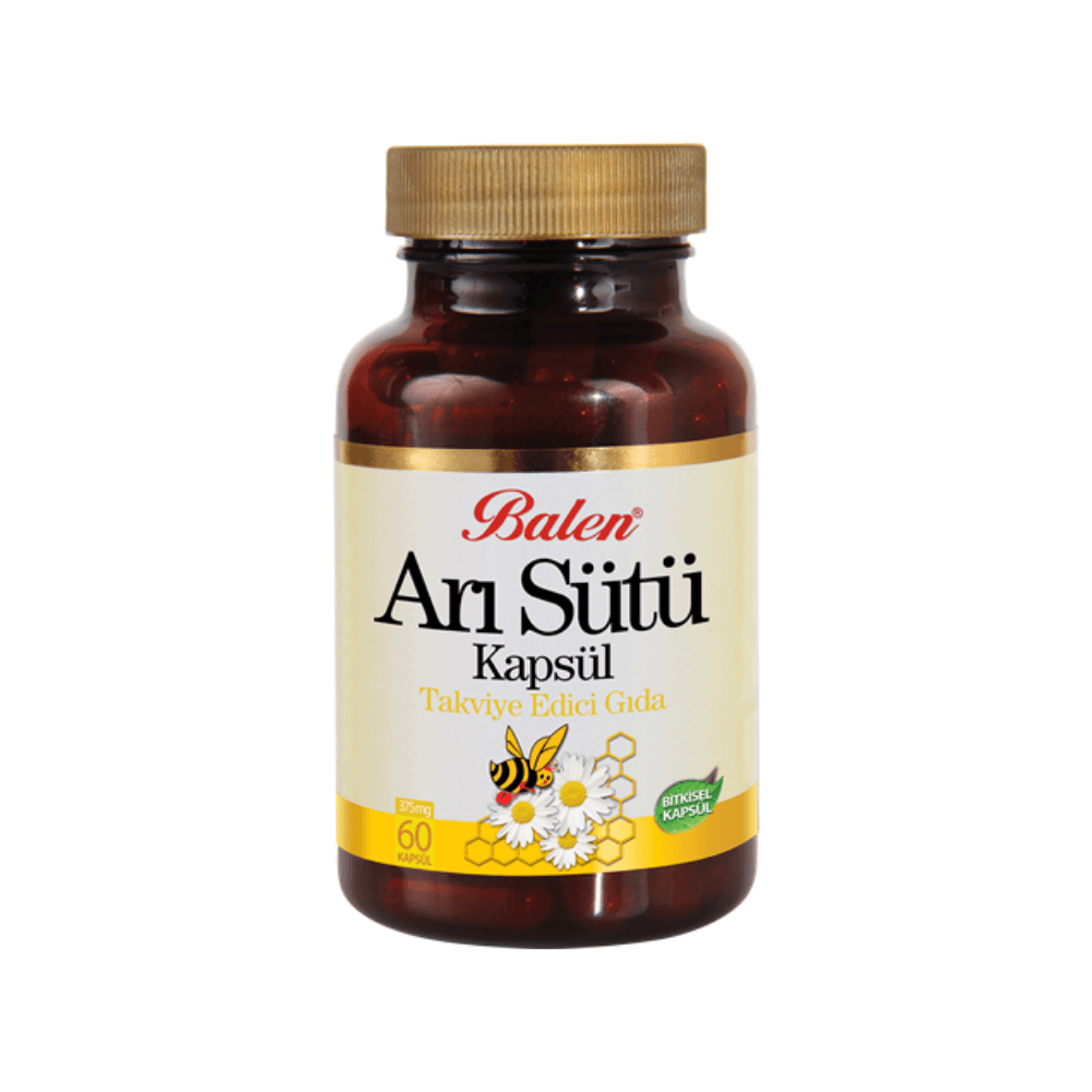 Balen Arı Sütü Kapsül 375 Mg 60 Kapsül