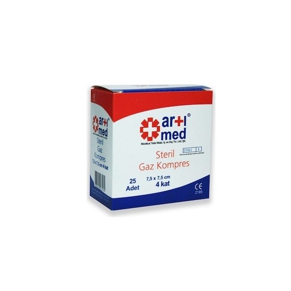 Artımed Gazlı Kompres 25’li