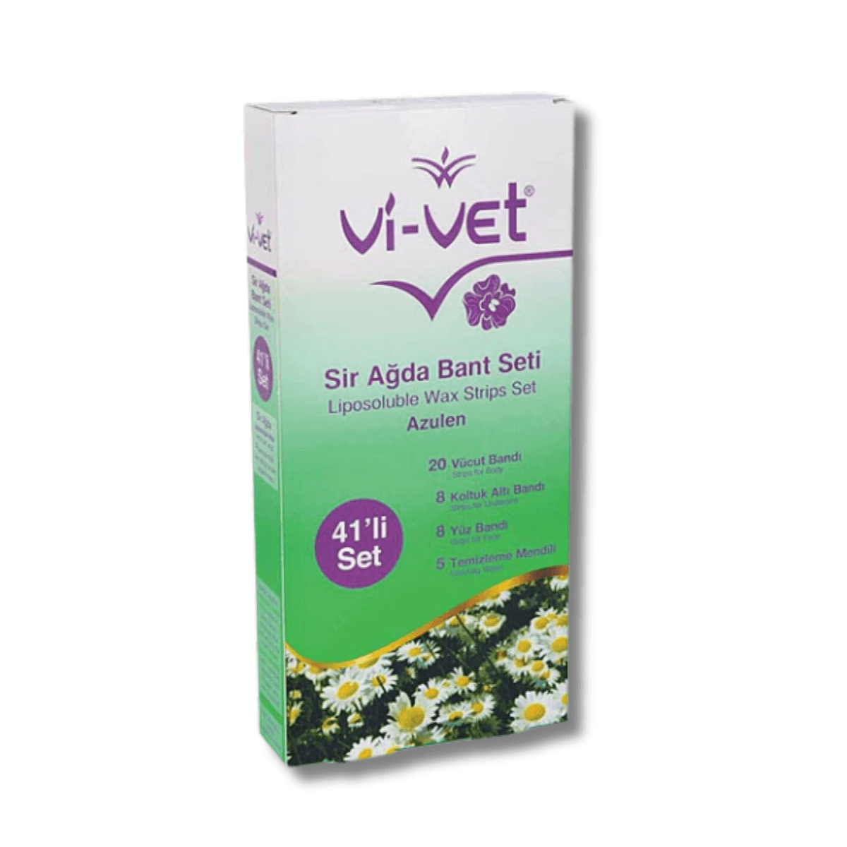 Vi-Vet Ağda Bandı Vücut Bölgesi Azulen 41'li