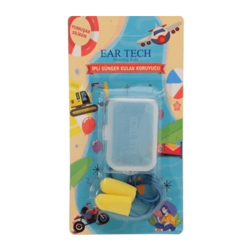 Ear Tech Kulak Tıkacı Silikon İpli