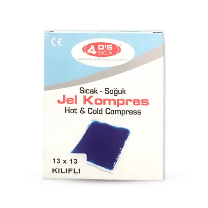 Damla Sağlık Plus Sıcak Soğuk Kompres Kılıflı 13x13 cm