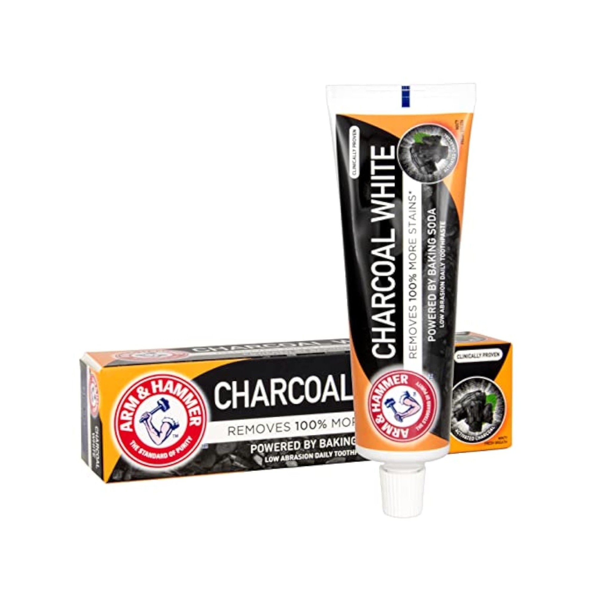 Arm & Hammer Kömür Beyaz Charcoal White Diş Macunu 75 Ml