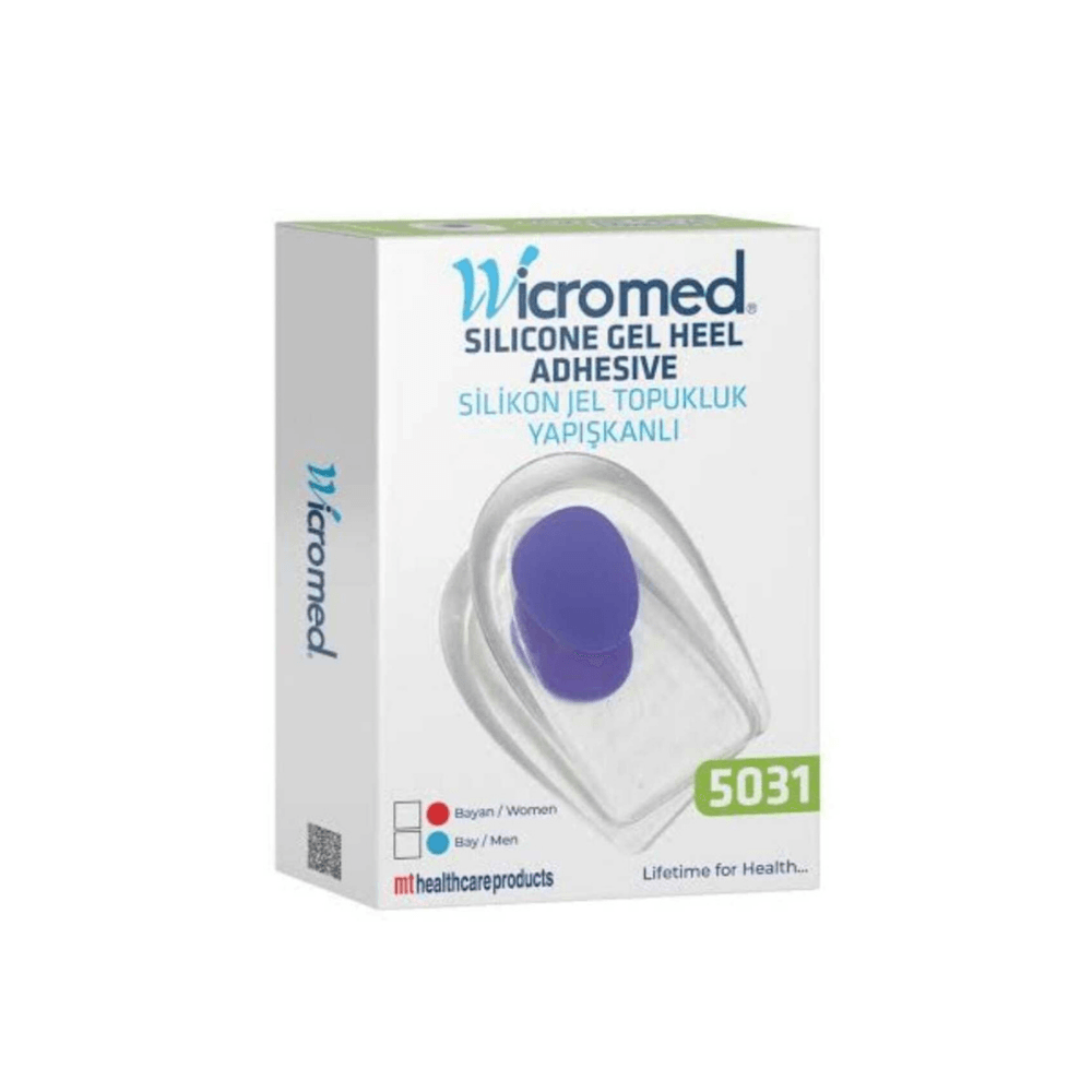 Wicromed Silikon Jel Topukluk Yapışkanlı Erkek Mt5031