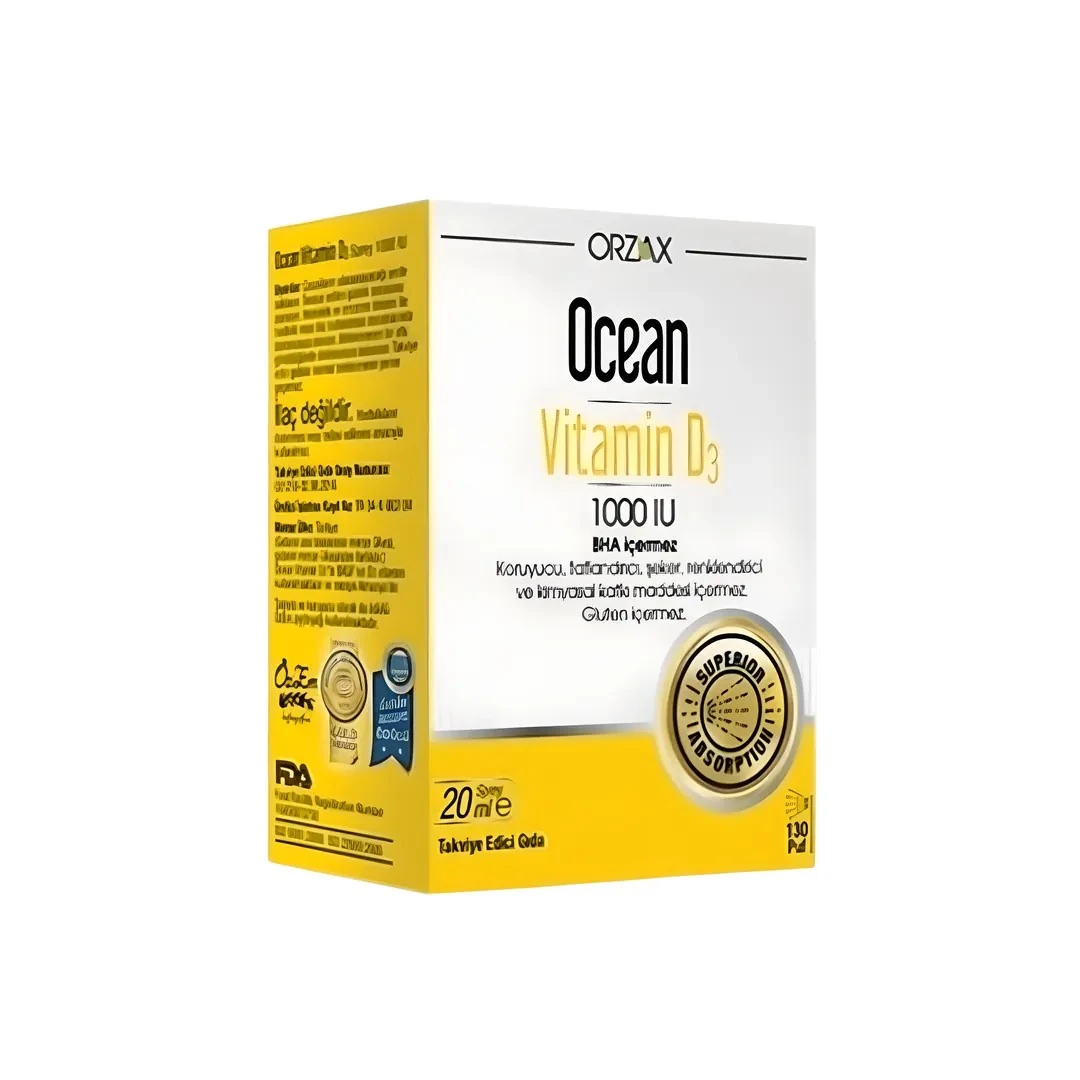 Ocean Vitamin D3 1000 IU Oral Sprey 20 ml