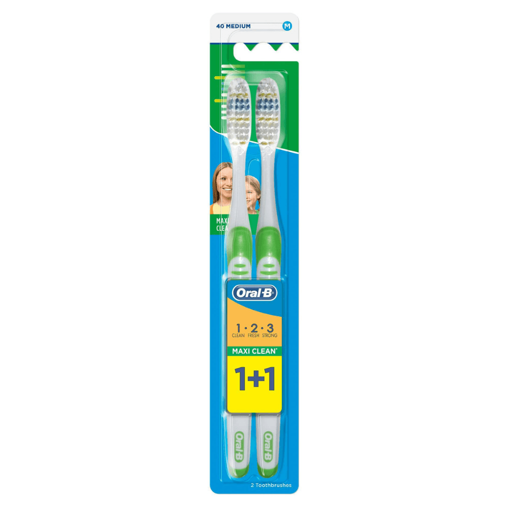 Oral-B Diş Fırçası Maxi Clean Diş Fırçası 1+1