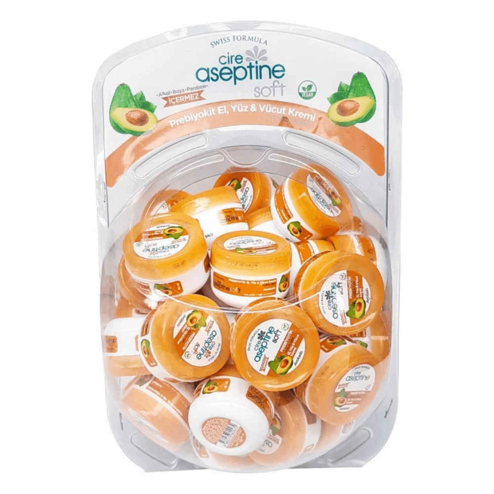 Cire Aseptine Krem 30ml Prebiyotik Avokado 50'li Fanus Stand