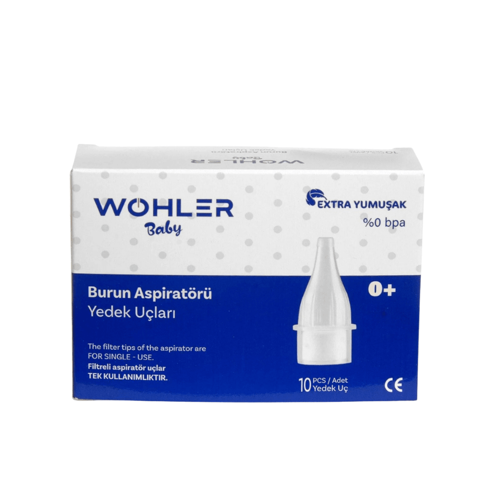 Wohler Baby Burun Aspiratörü Yedek Uç 10'lu