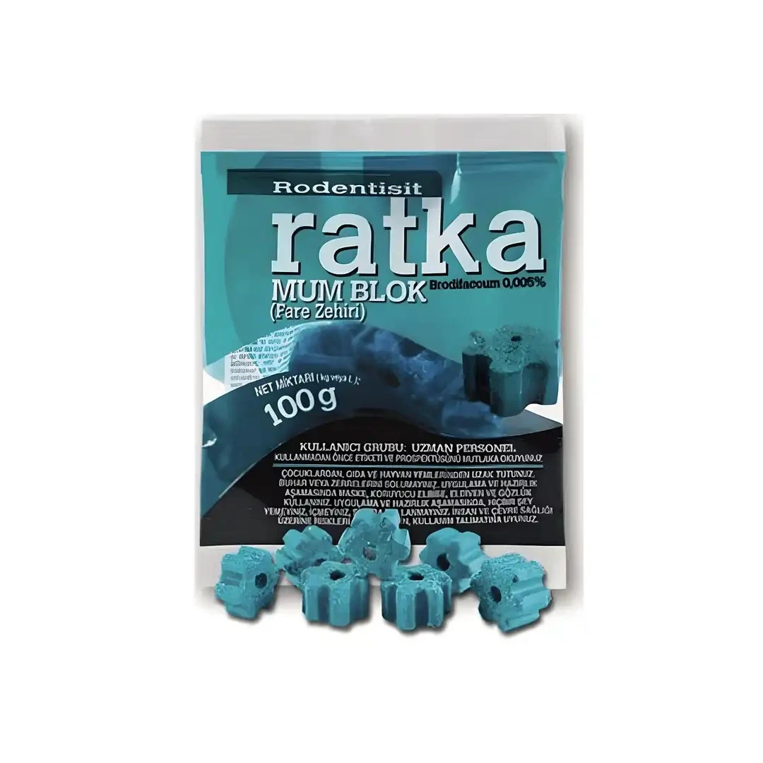 Ratka Fare Zehiri Mum Blok 100 gr