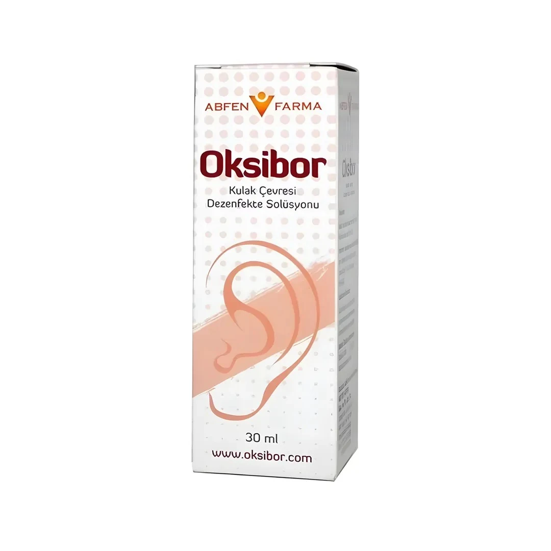 Abfen Oksibor Kulak Çevresi Dezenfektan Solüsyon 30 ml