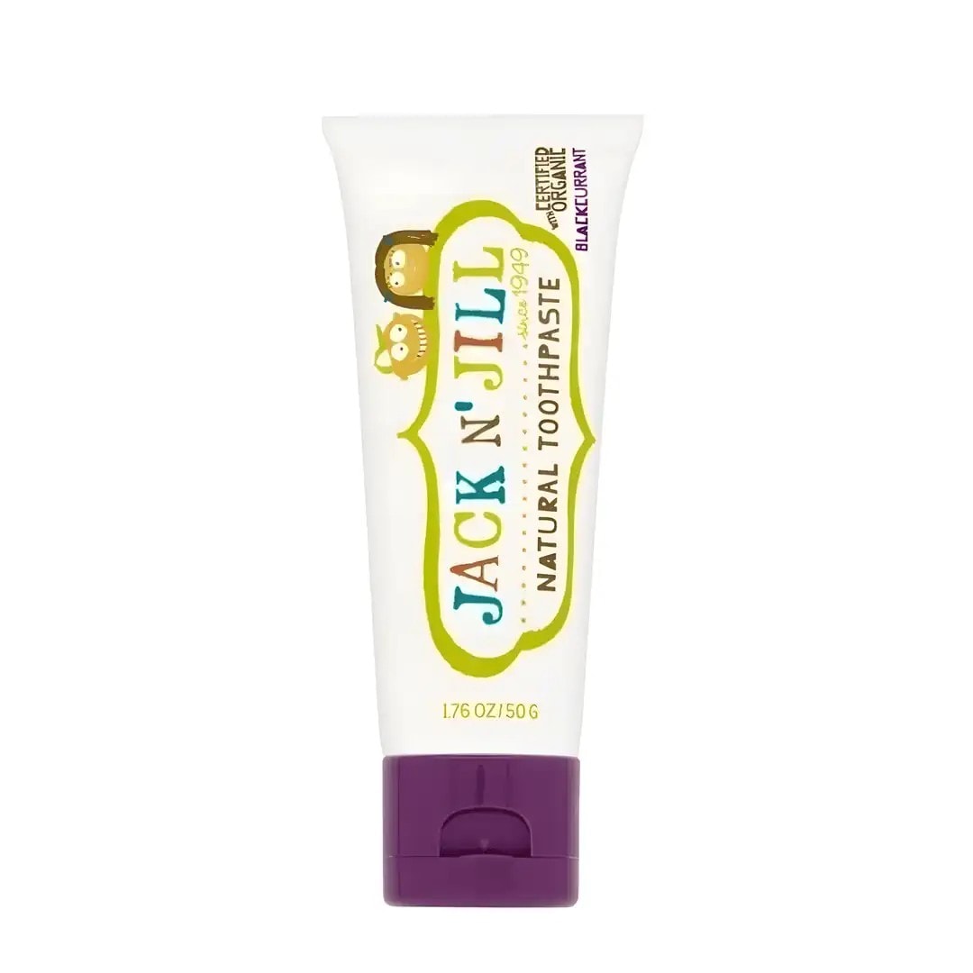 Jack N' Jill Natural Toothpaste Blackcurrant Frenk Üzümü Aromalı Diş Macunu 50 Gr