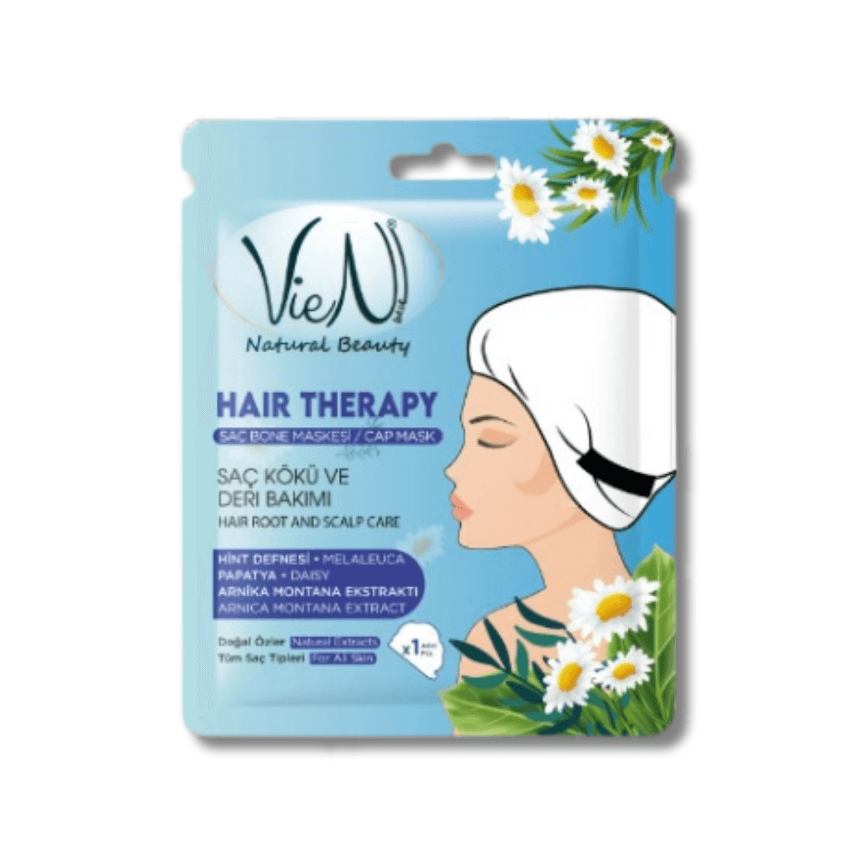 Vien Natural Beauty Saç Bone Maskesi Saç Kökü ve Deri Bakımı