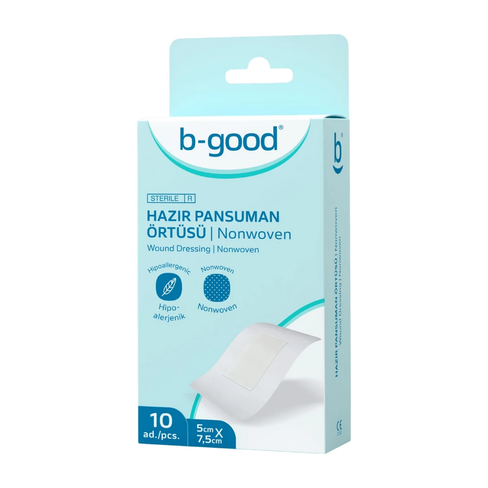 B-Good Hazır Pansuman Örtü 5x7,5 cm 10'lu