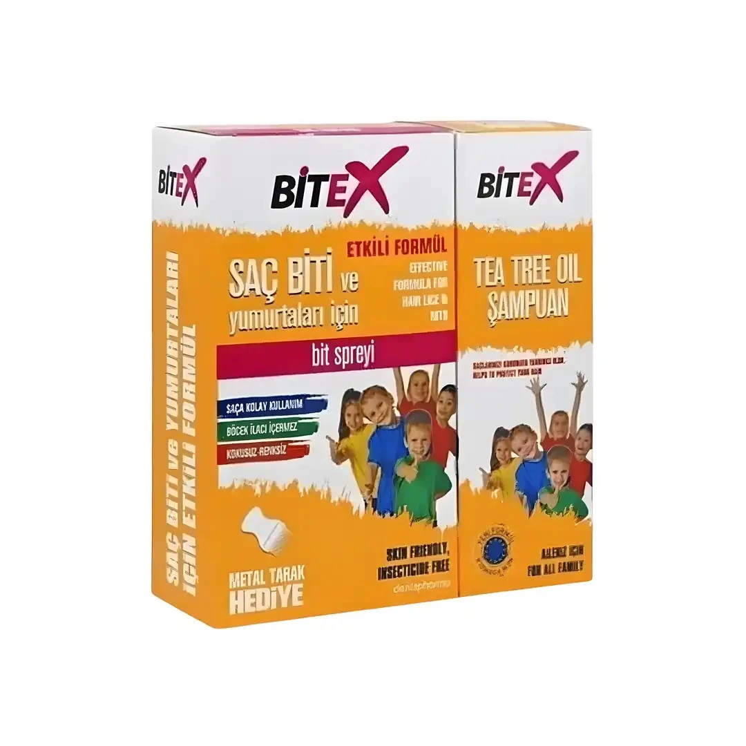 Bitex Bit Sprey 100 ml + Tea Tree Oil Şampuan 150 ml Hediye