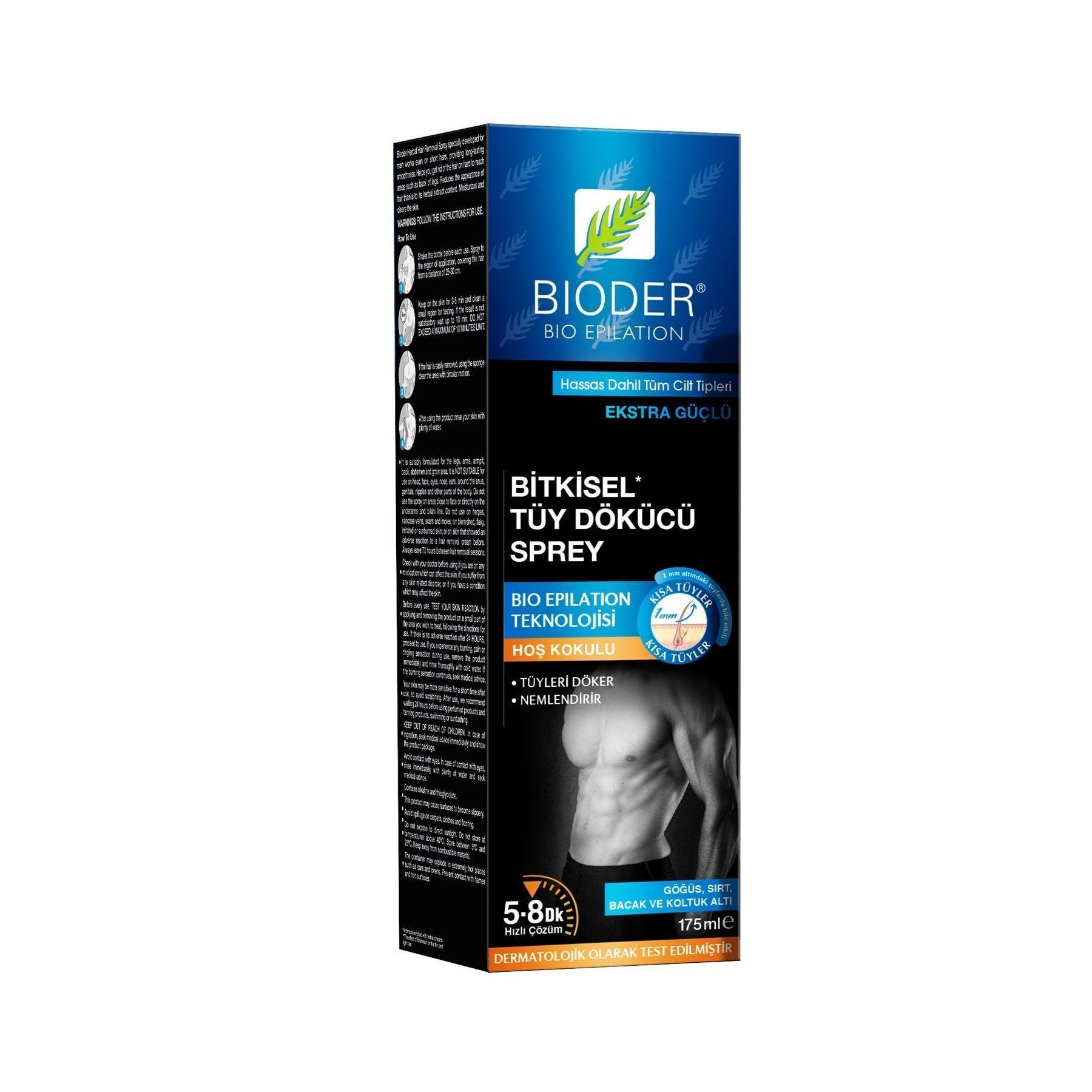 Bioder Tüy Dökücü Sprey Erkek 175 ml