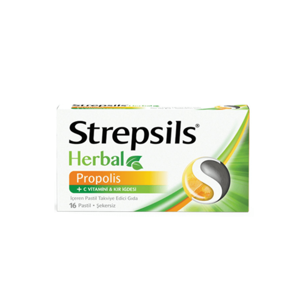 Strepsils Herbal Propolis Aromalı 16 Pastil