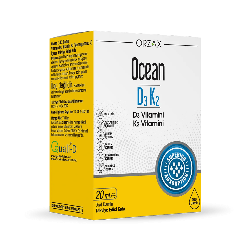 Ocean D3k2 Damla 20 ml
