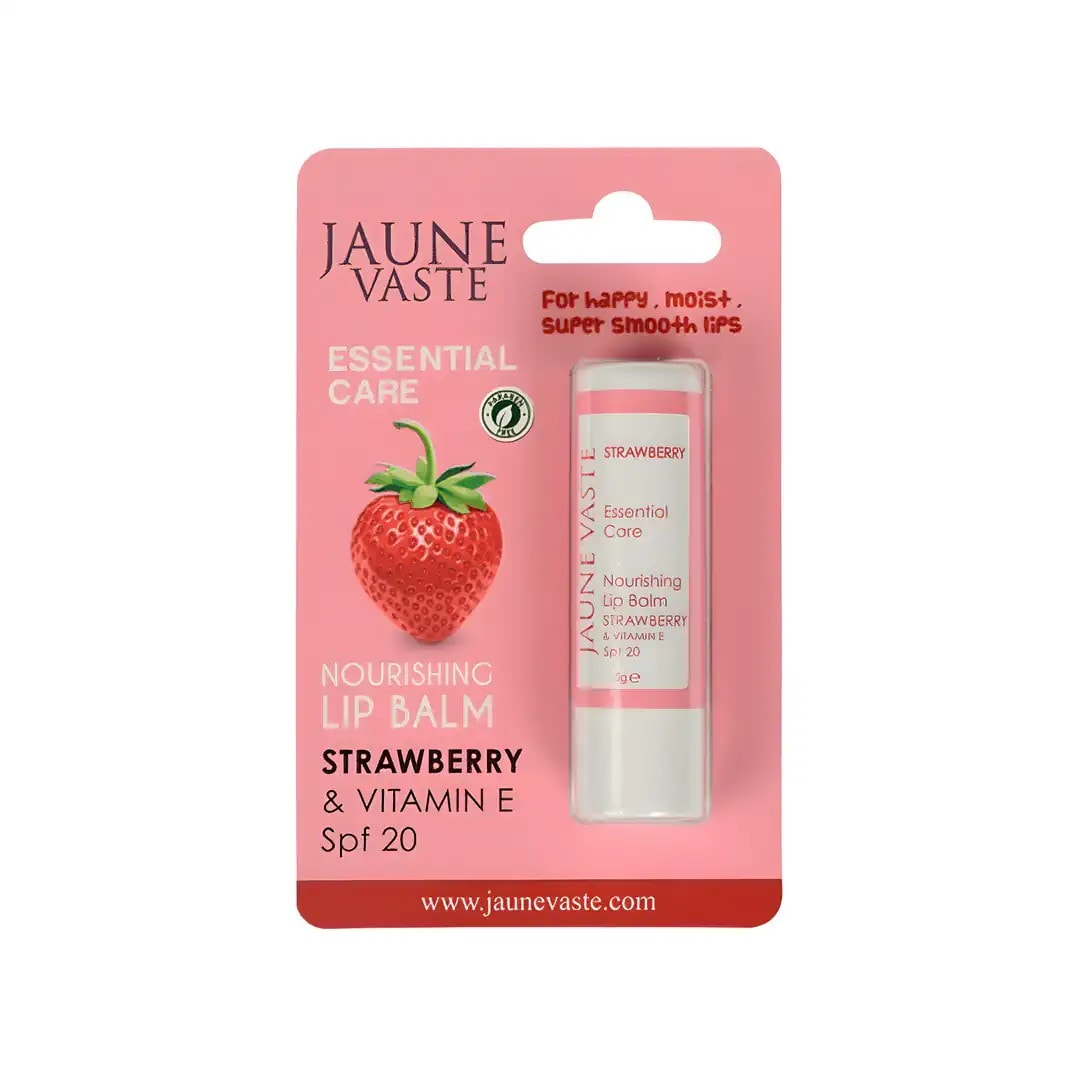 Jaune Vaste Essential Care SPF20+ Srawberry & E Vitamini Lip Stick 5 gr