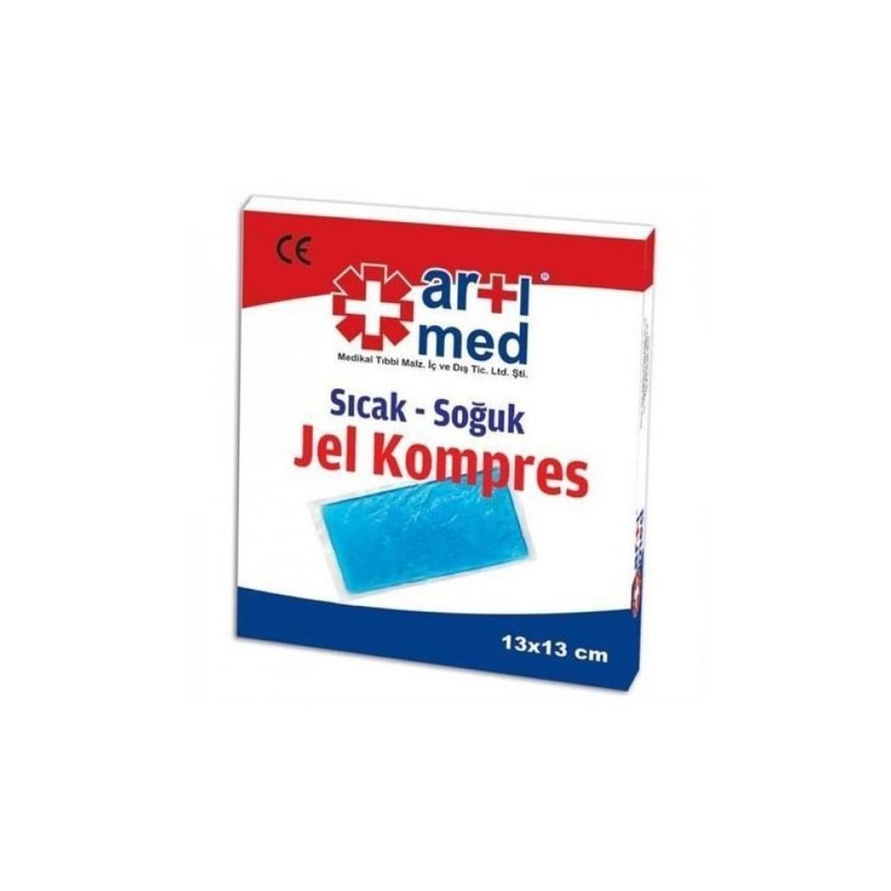 Artımed Sıcak Soğuk Jel Kompres Özel Kılıflı 13x13 cm