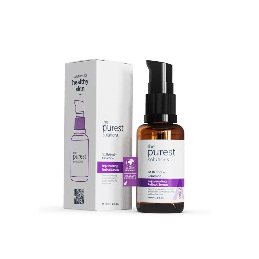 The Purest Solutions Vita-A Rejuvenating Retinol Serum (%1 Retinol + Ceramide) 30 ml