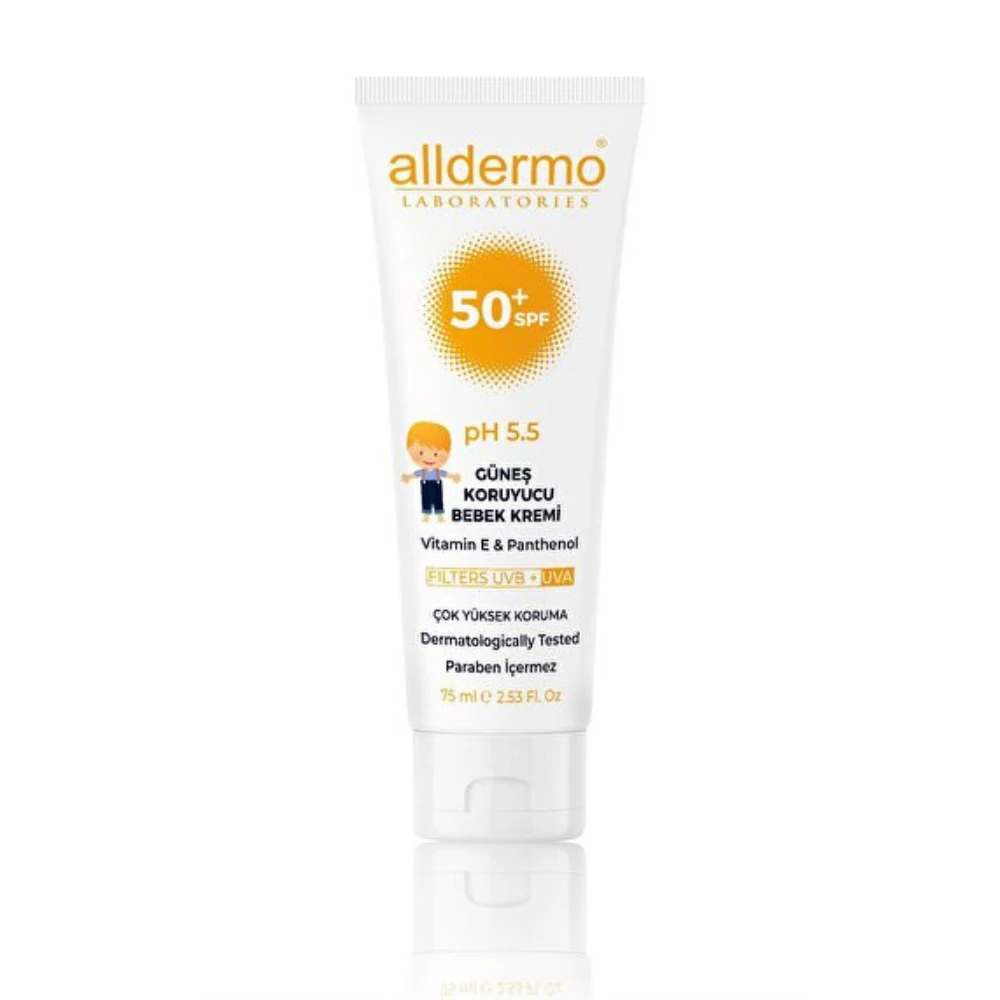 Alldermo Baby Güneş Kremi SPF50 75 ml