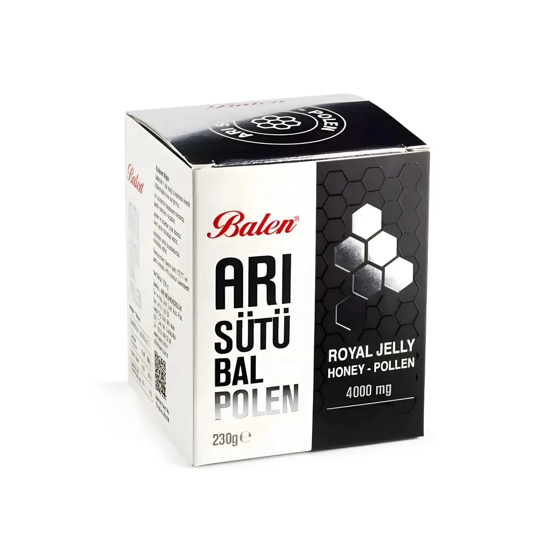 Balen Arı Sütü Bal Polen 4000 mg 230 gr