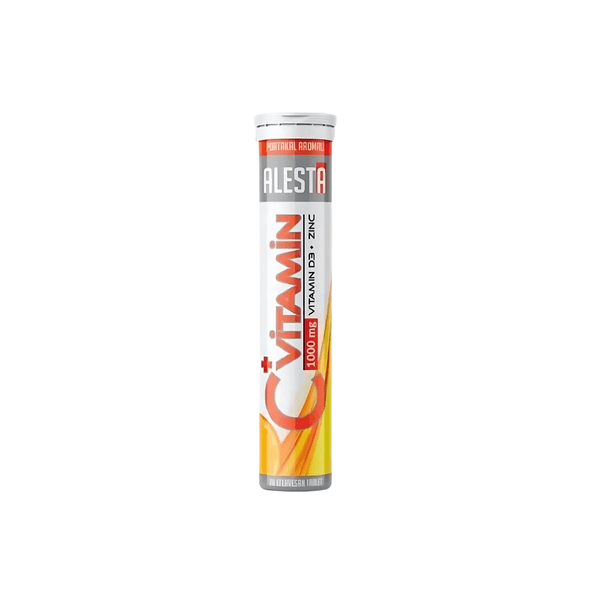 Alesta C Vitamini + D3 + Zink Efervesan Tablet 1000 Mg