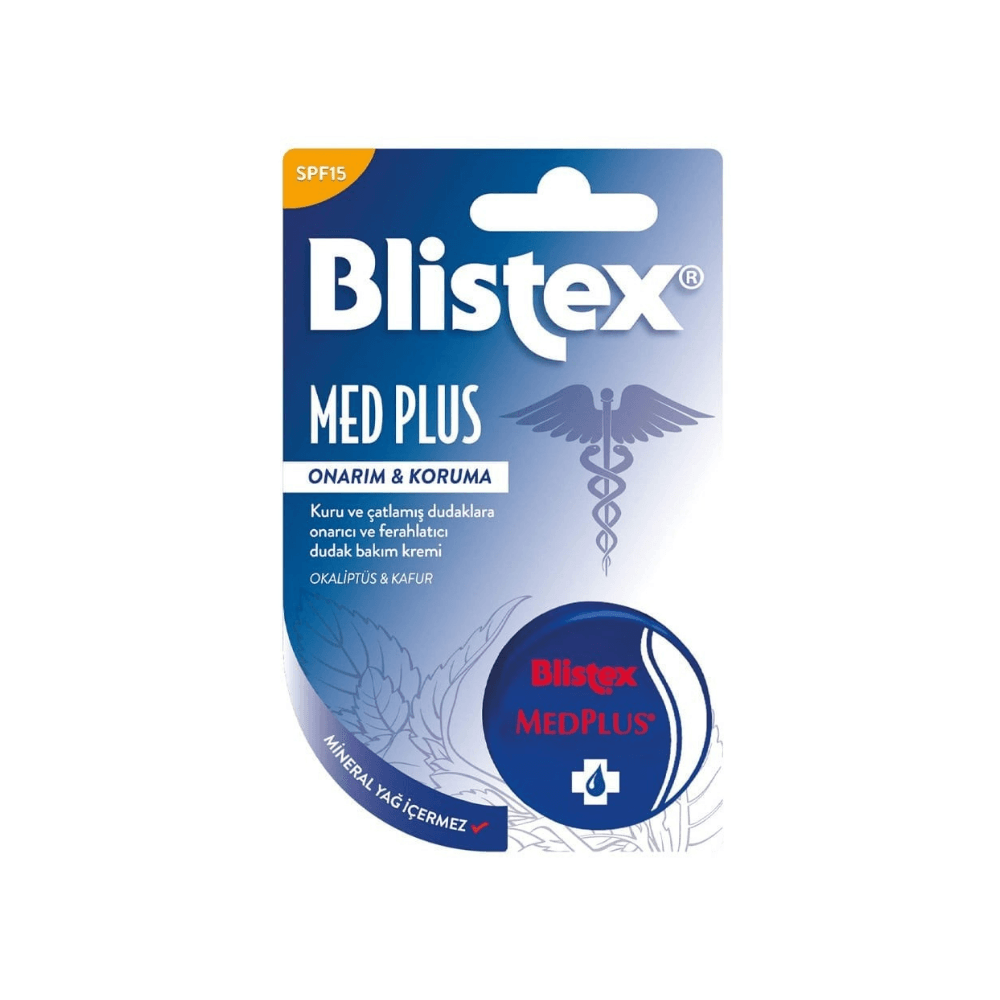Blistex Blistex Kuru Ve Çatlamış Dudaklar Için Onarıcı Dudak Bakım Kremi 7 ml
