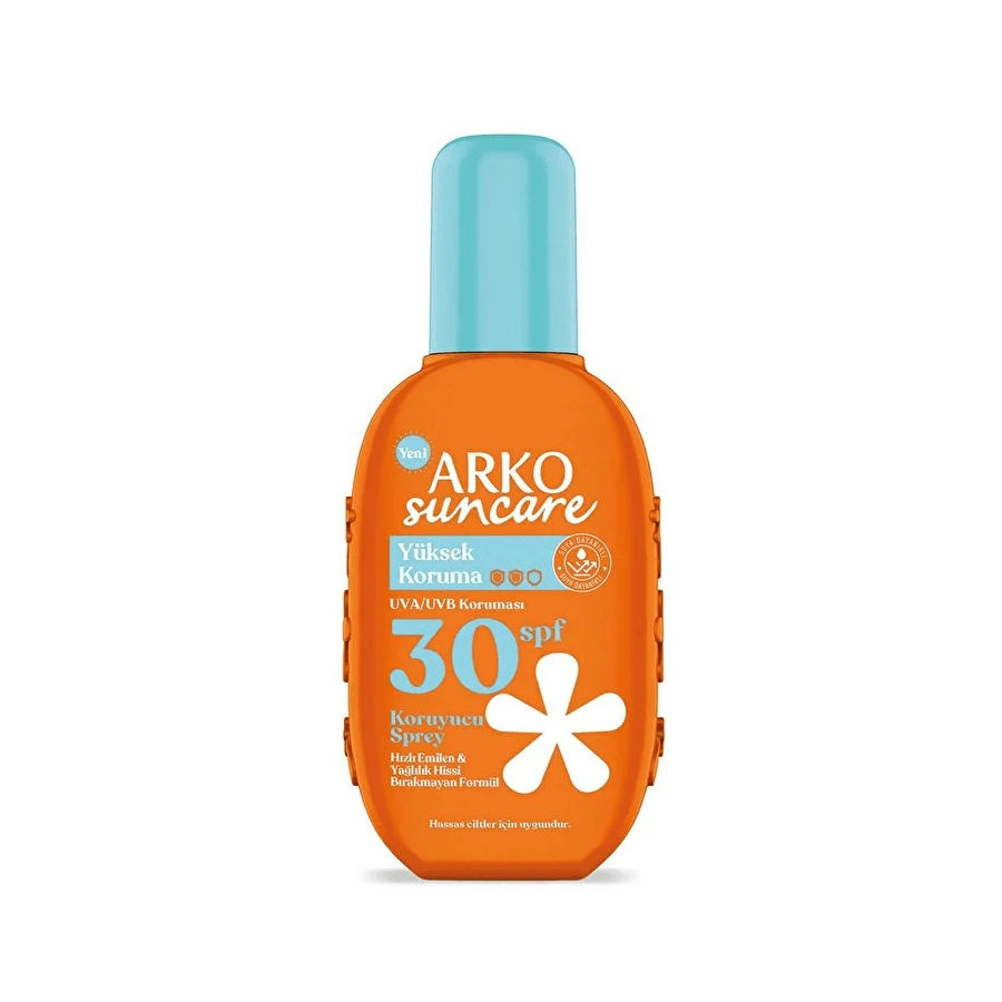 Arko Suncare SPF30 Yüksek Korumalı Vücut Güneş Spreyi 200 ml