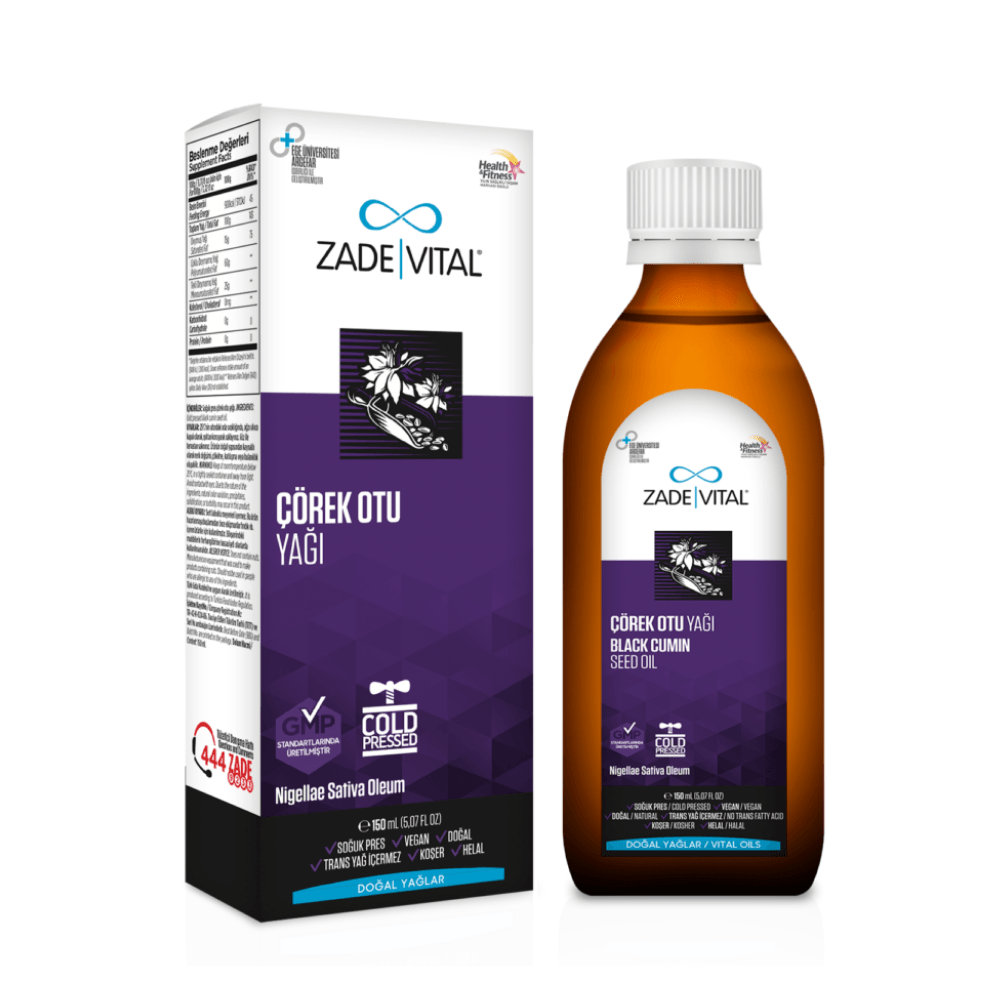 Zade Vital Çörek Otu Yağı 150 ml