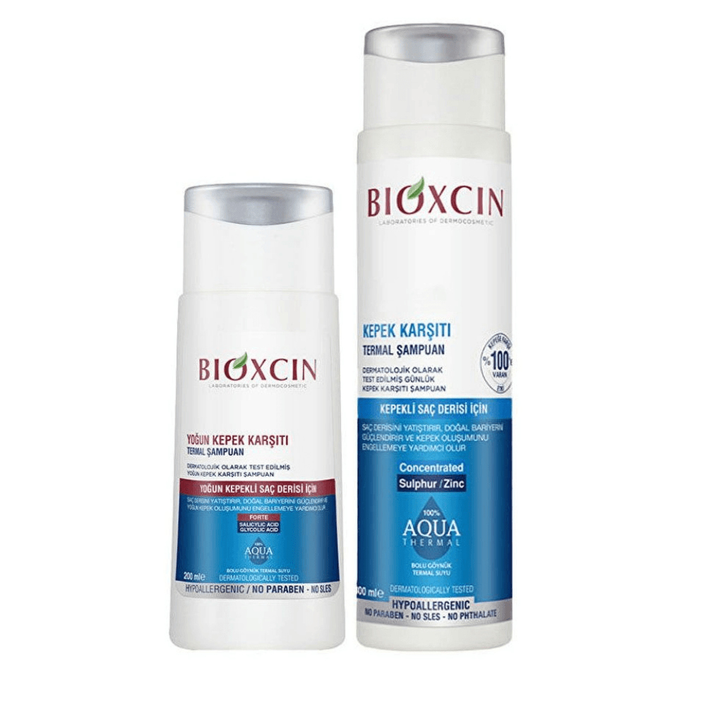 Bioxcin Aqua Thermal Kepek Şampuanı Kofre 200+300 ml