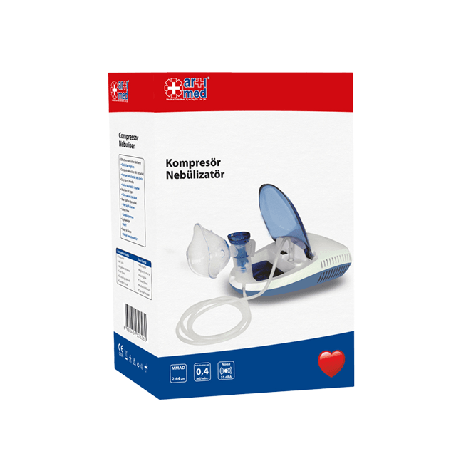 Artımed Kompresörlü Kapaklı Nebulizatör Cihazı