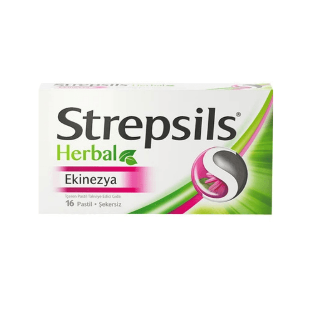Strepsils Herbal Ekinezya 16 Pastil