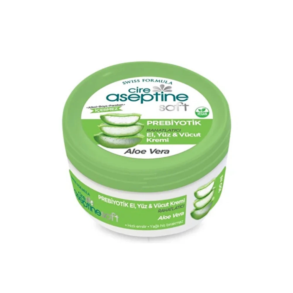Cire Aseptine Aloe Vera Özlü Prebiyotik Krem 100 ml