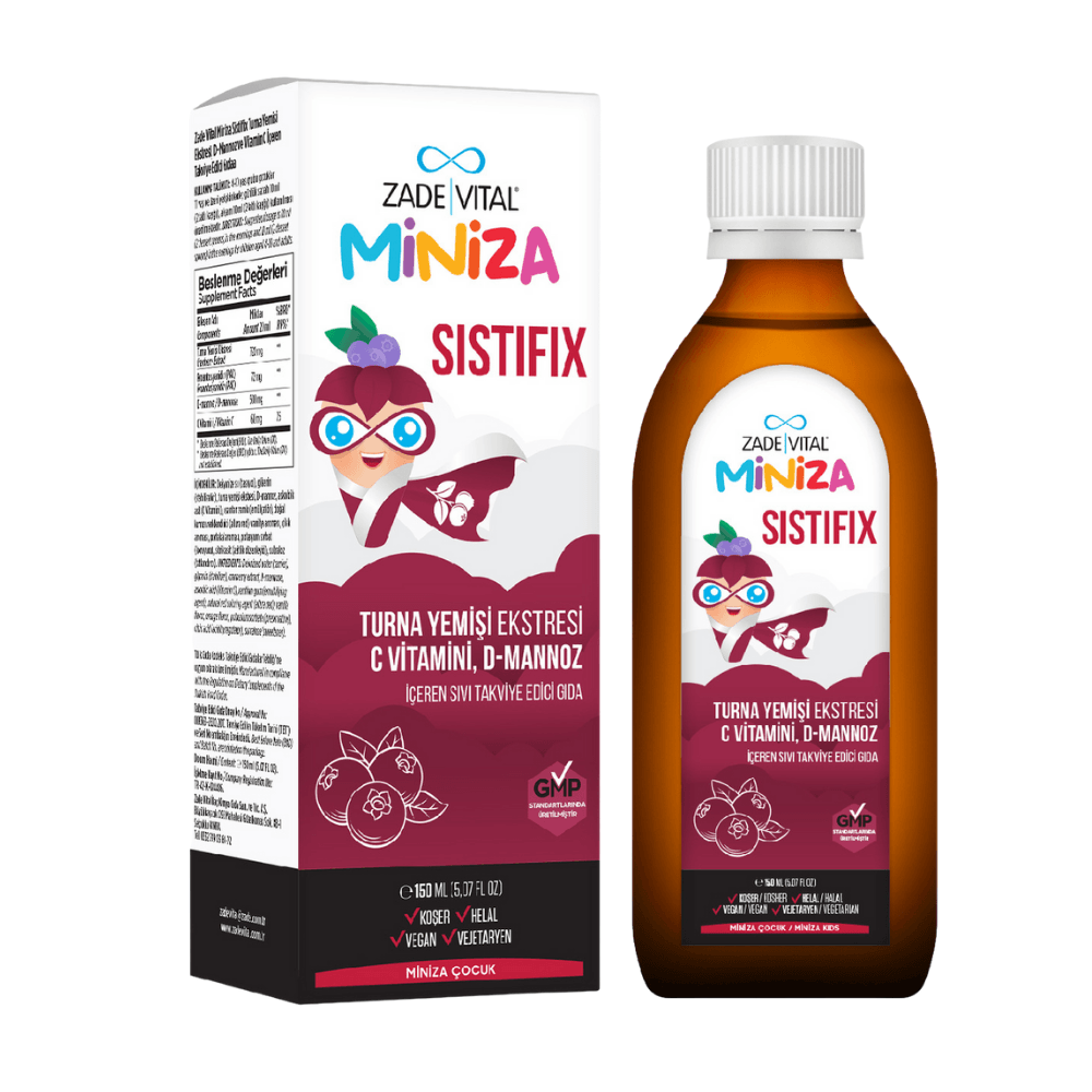 Zade Vital Miniza Sistifix Takviye Edici Gıda 150 ml