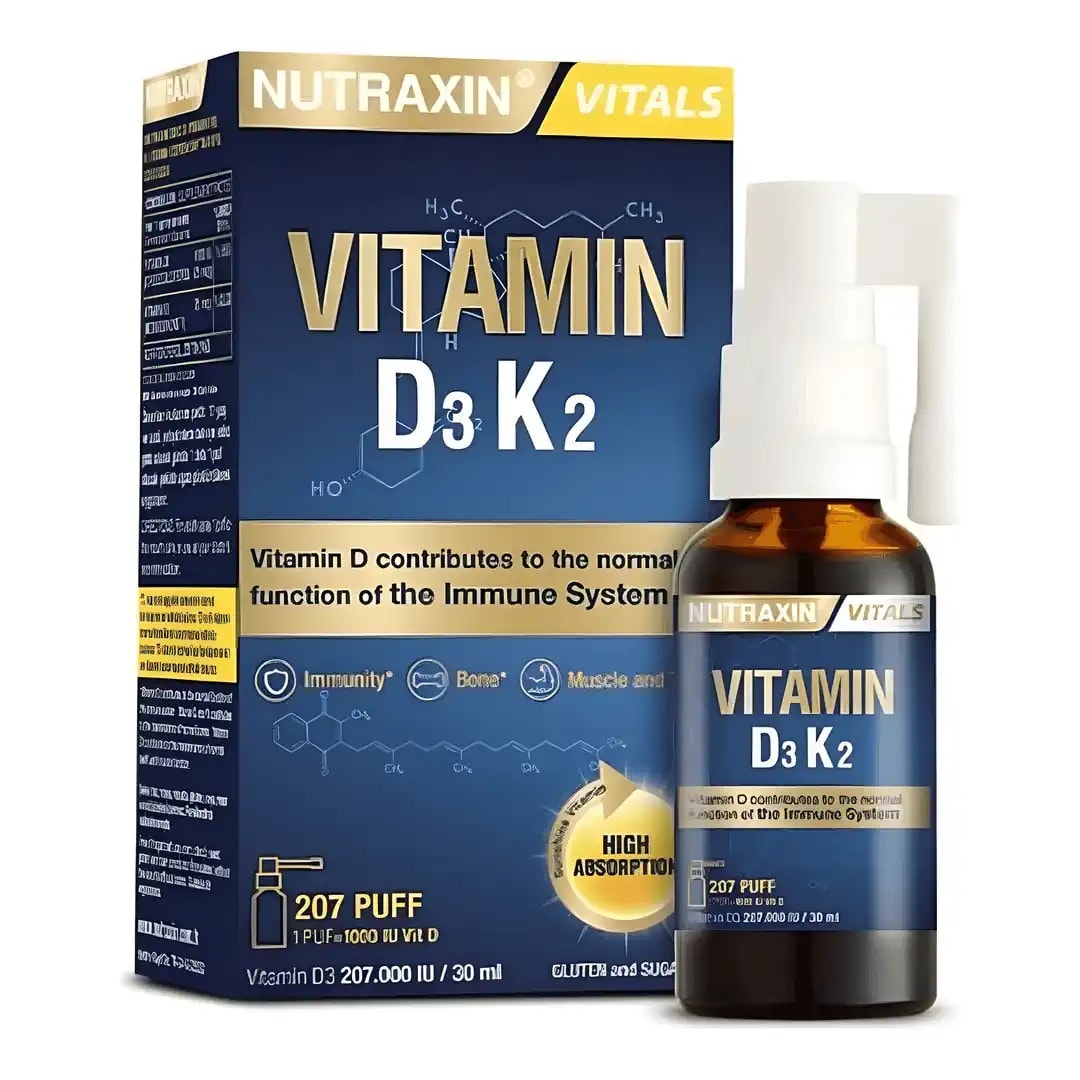 Nutraxin Vitamin D3K2 Sprey 30 ml