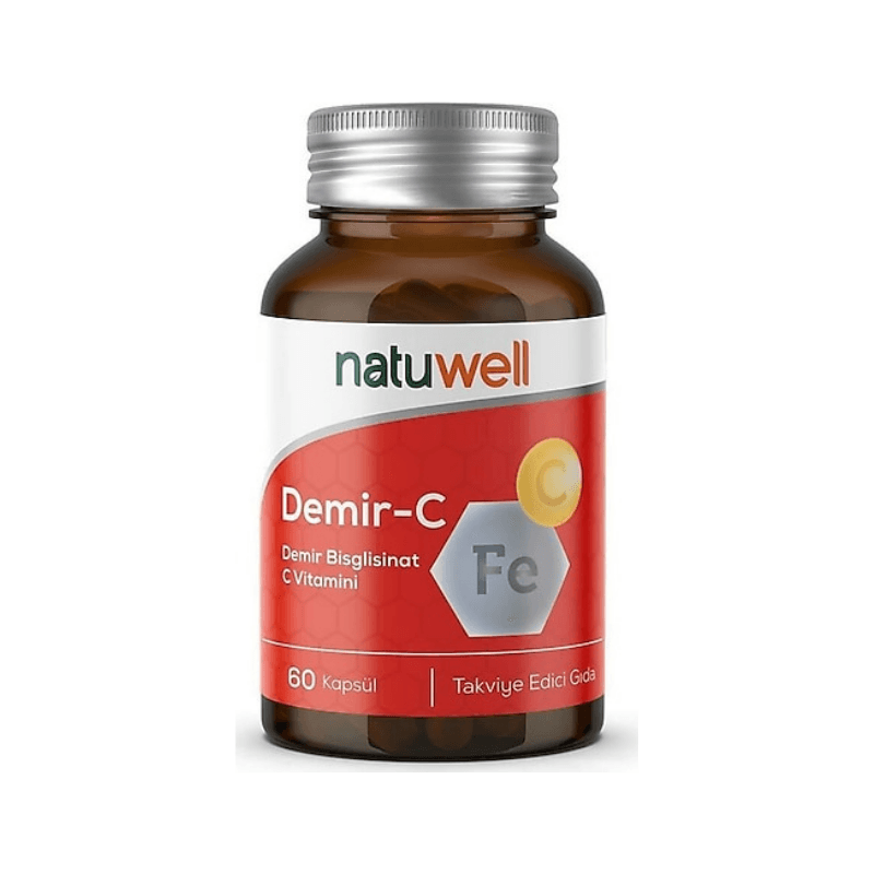 Natuwell Demir C 60 Kapsül