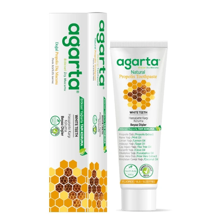 Agarta Doğal Propolis Diş Macunu Tüp 100 ml