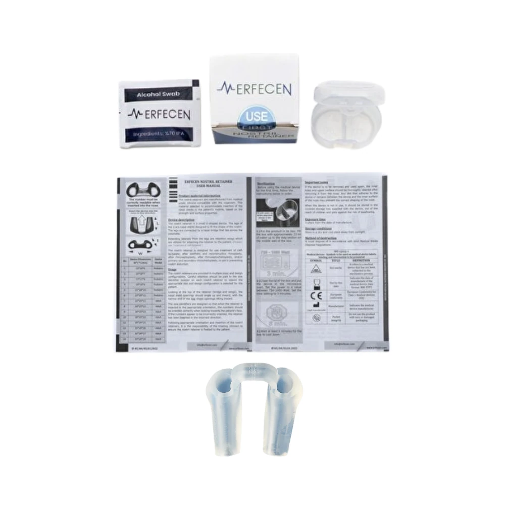 Erfecen Nostril Burun Deliği Şekillendirici Silikon No: 10